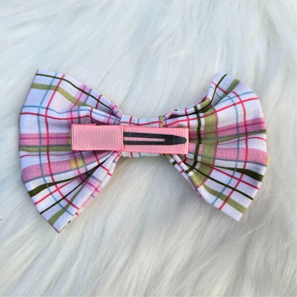 New Baby Girl Hair Bows – Set of 5 Clips, Soft & Stylish for Toddlers & Kids - Picture 2 of 2